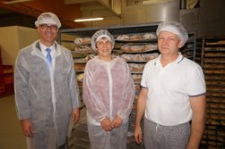 AMEOS Klinikum zu Besuch in der Salzkammergut Bäckerei