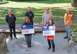 3.000 Euro für wohltätige Zwecke