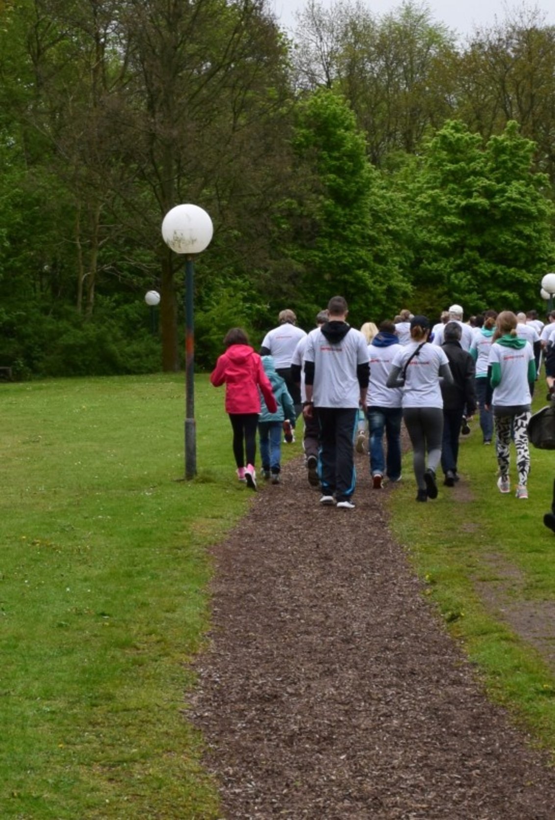 Drei Kilometer gegen Depression