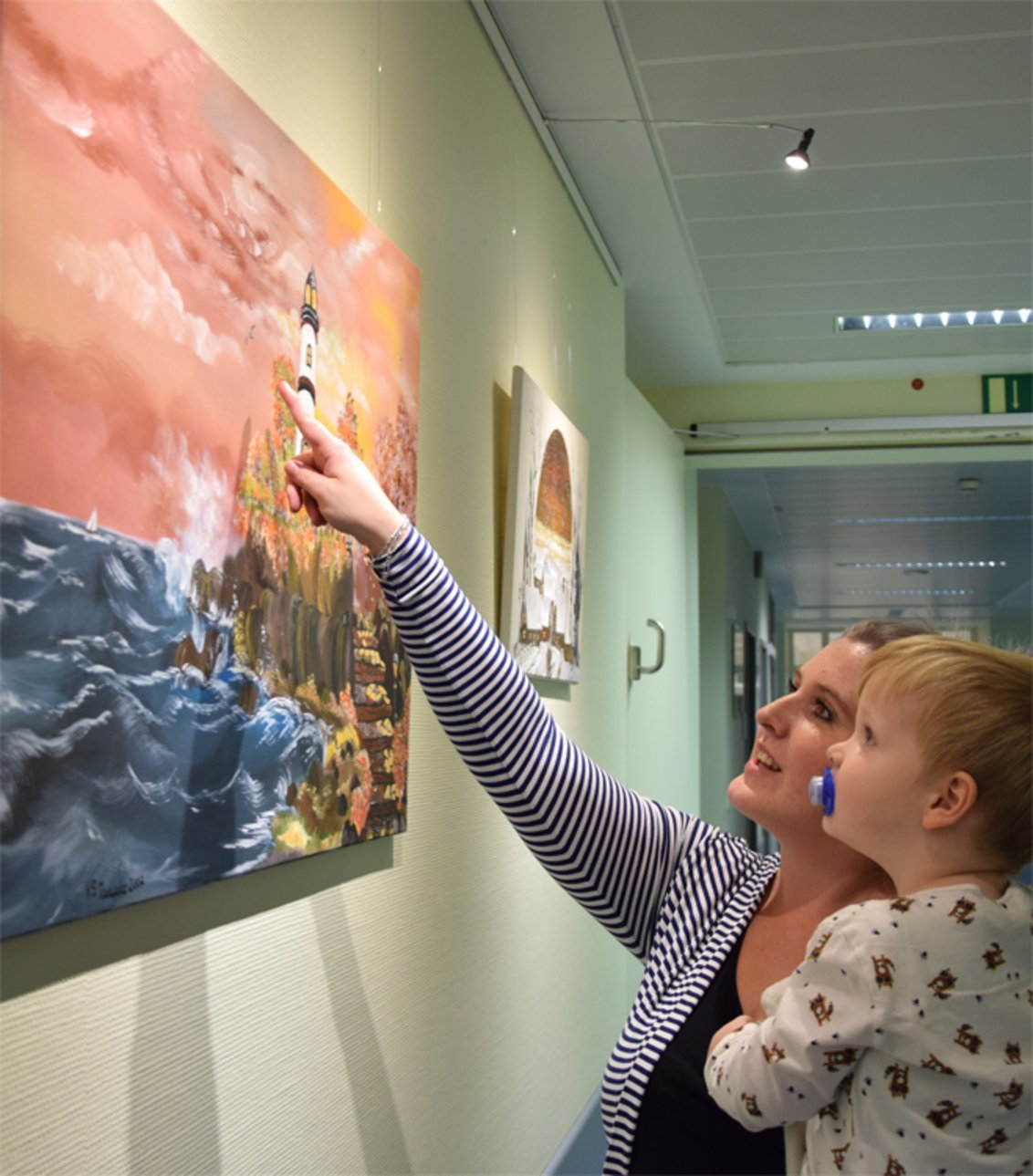 Ausstellungseröffnung mit Gemälden von Katrin Radecke