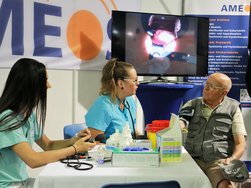 Orthopäden auf Messe-Sprechstunde