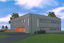 Neubau des AMEOS Zentrallabors in Bernburg