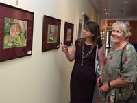 „Bernburger Dienstagsmaler“ stellen im AMEOS Klinikum Bernburg aus