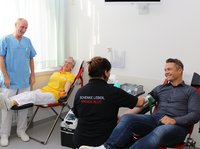 Eine Blutspende schenkt Hoffnung und ist Ausdruck des „Füreinander-da-seins“