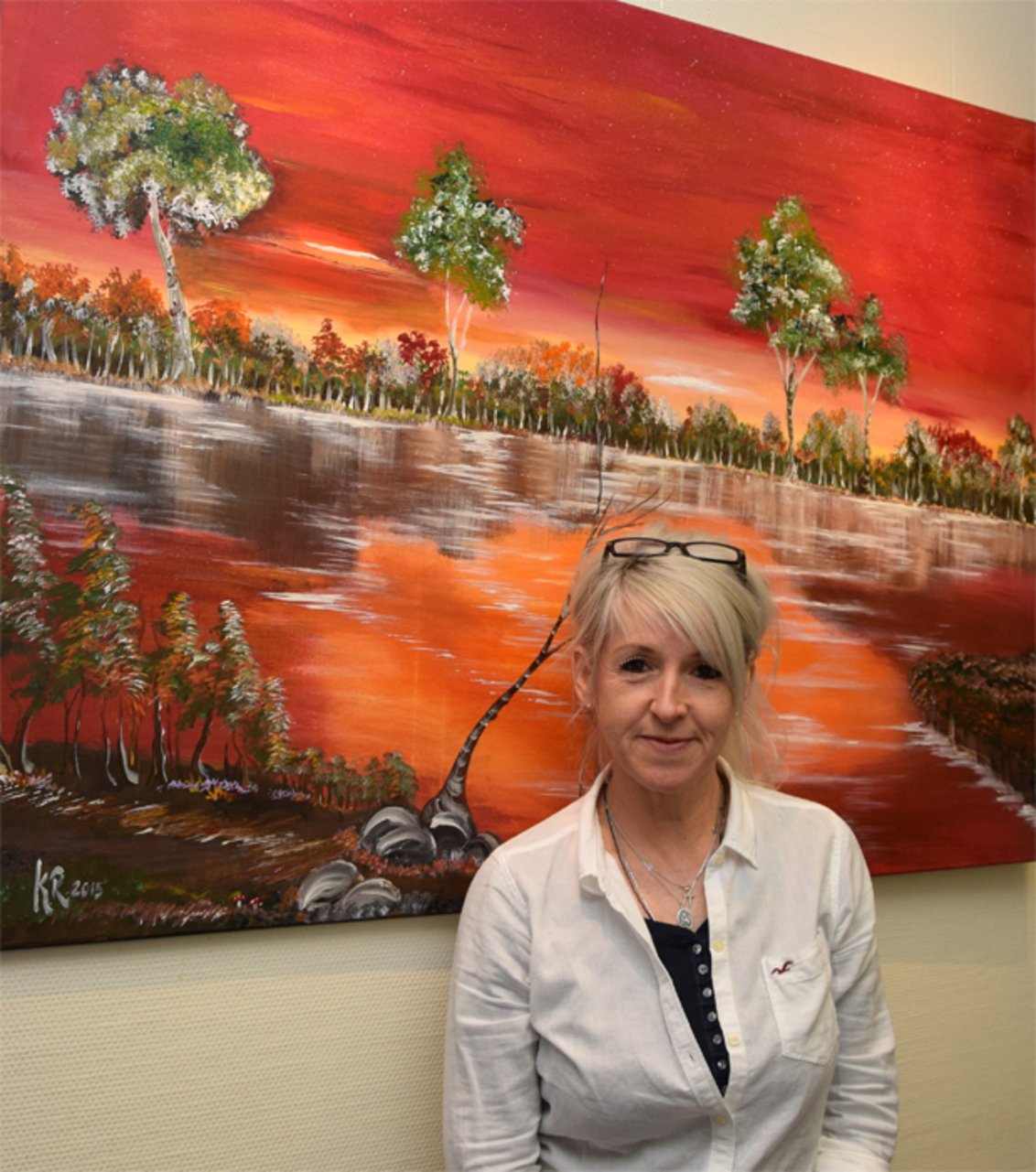 Ausstellungseröffnung mit Gemälden von Katrin Radecke