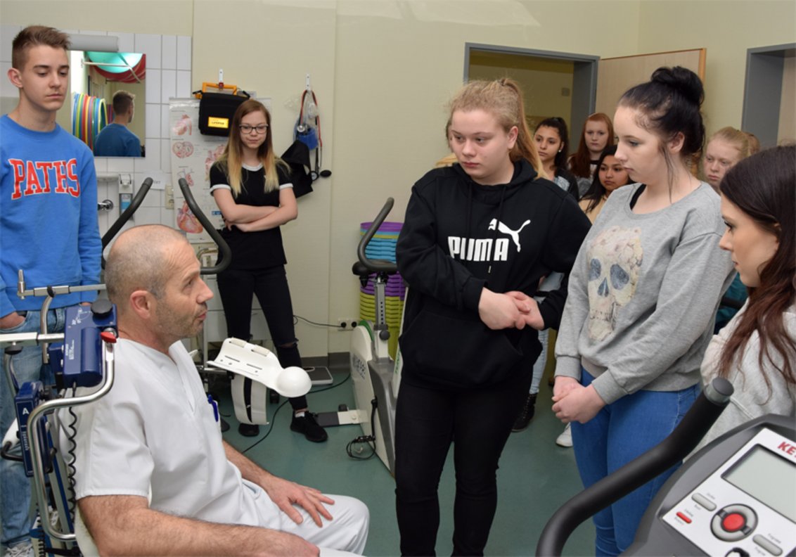 Tag der Berufe im AMEOS Klinikum Bernburg