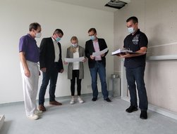 Umbau Palliativstation AMEOS Klinikum Staßfurt Am AMEOS Klinikum Staßfurt entsteht eine neue Palliativstation