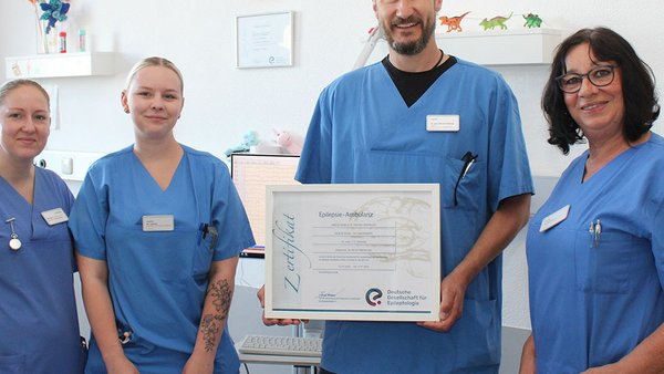 Rezertifizierung der kinderneurologischen Epilepsie-Ambulanz
