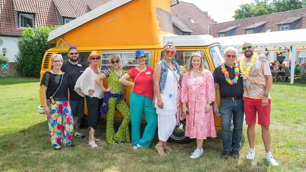 70er-Jahre-Feeling beim Sommerfest auf Gut Neuhof