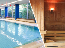Schwimmbad und Sauna im AMEOS Therapiezentrum Ratzeburg – MediVitale (© AMEOS)