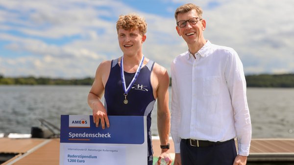 Im Gleichschlag über den Küchensee