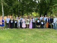 Gruppenfoto Ausbildungsabschluss