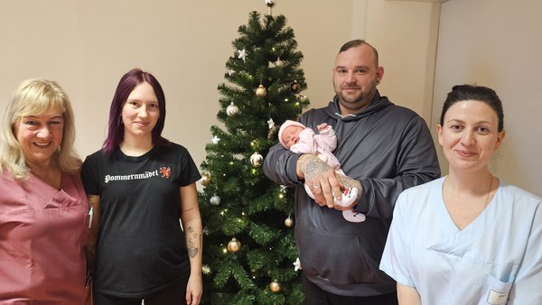 Familienglück an Heiligabend