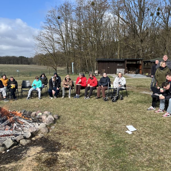 Impressionen vom Osterfeuer