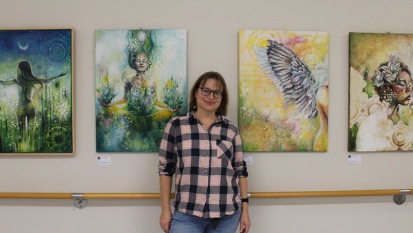 Magische Naturkunst im Neuburger Krankenhaus