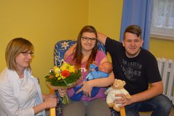 Jubiläumsbaby am AMEOS Klinikum Aschersleben