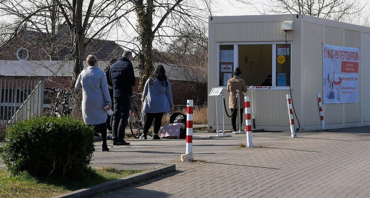 Neue Covid19Teststation am AMEOS Klinikum in Oldenburg AMEOS Gruppe